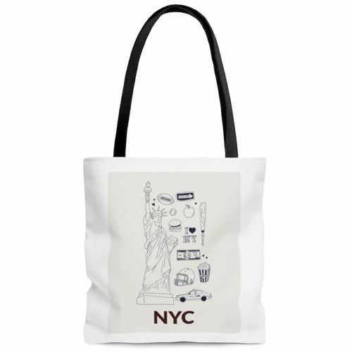 Symbols of NYC Everyday Tote Bag Medium
